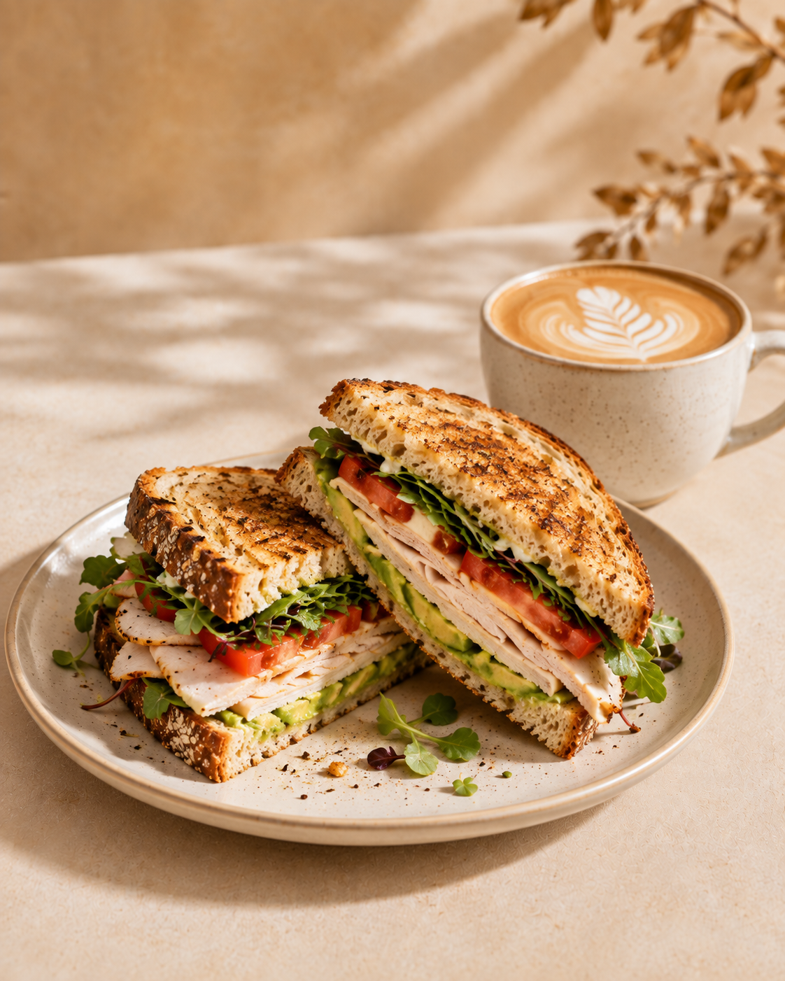Turkey Avocado Sandwich