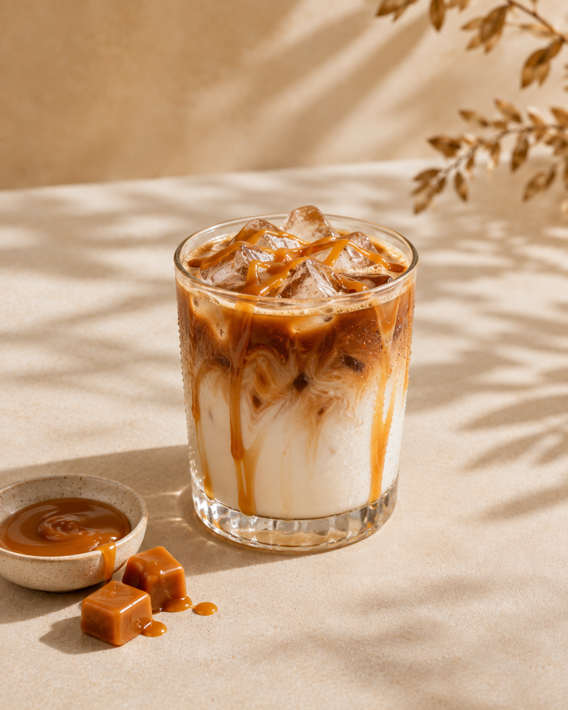 Iced Caramel Latte