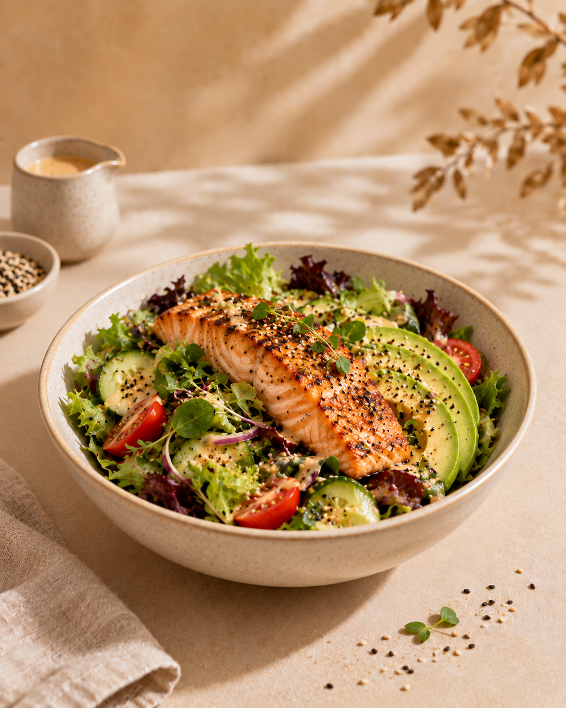 Salmon Avocado Salad